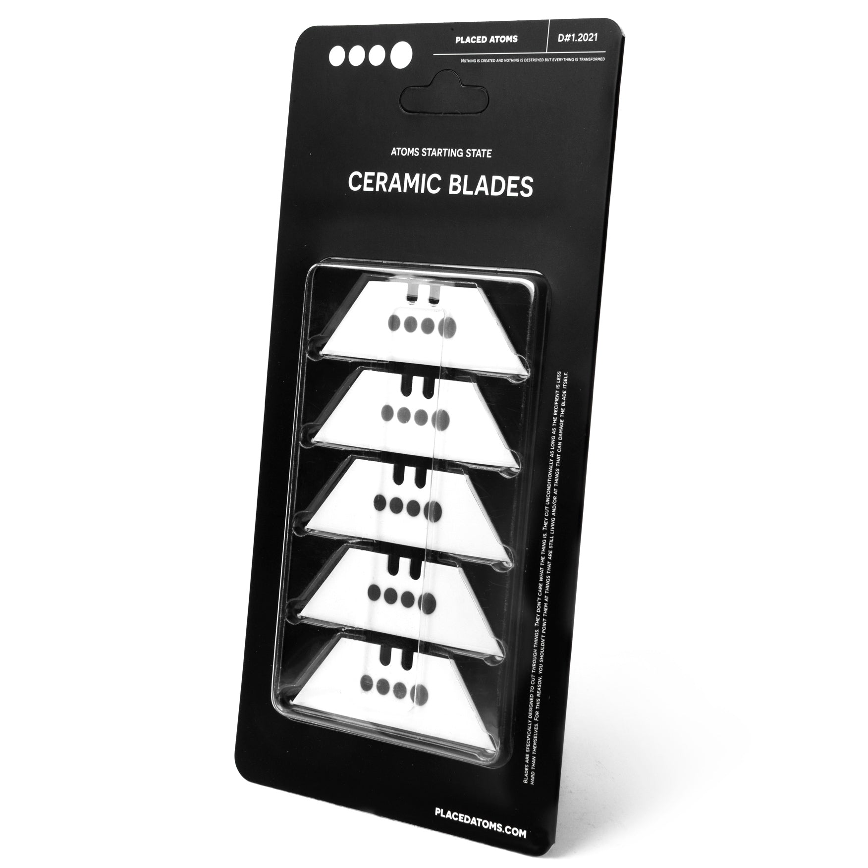 Ceramic Blades (5x Pack) PLACED ATOMS